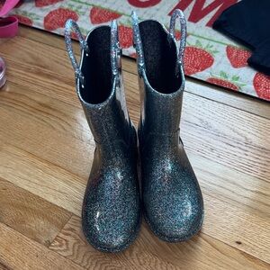 Western Chief Sparkly Kids Boots with Handles